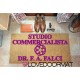 Personalized Doormat - Business consultant and Your Name - internal use, in natural coconut LOVEDOORMAT