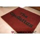 Custom indoor doormat - The Family- in natural coconut LOVEDOORMAT Registered Trademark Handmade in Italy