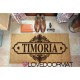 Custom indoor doormat - Grange - in natural coconut LOVEDOORMAT Registered Trademark Handmade in Italy