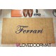 Custom indoor doormat - Your Surname - in natural coconut LOVEDOORMAT Registered Trademark Handmade in Italy