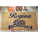 Custom indoor doormat - Your Boat Name - in natural coconut LOVEDOORMAT Registered Trademark Handmade in Italy