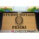 Zerbino Personalizzato da interno - Studio Notaio, Tuo Nome, simbolo - in cocco naturale LOVEDOORMAT Marchio Registrat